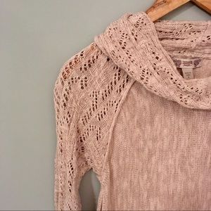 Long Tan Sweater with Fringe